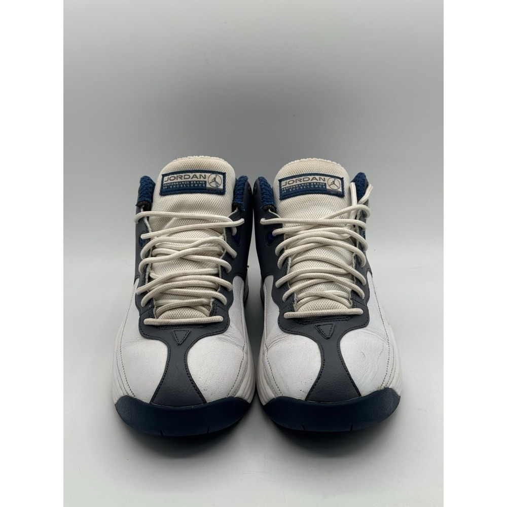 Jordan Men's Jumpman Team 1 - Size 9 - CZ9171 100 - White / French Blue - Grey - Picture 2 of 12